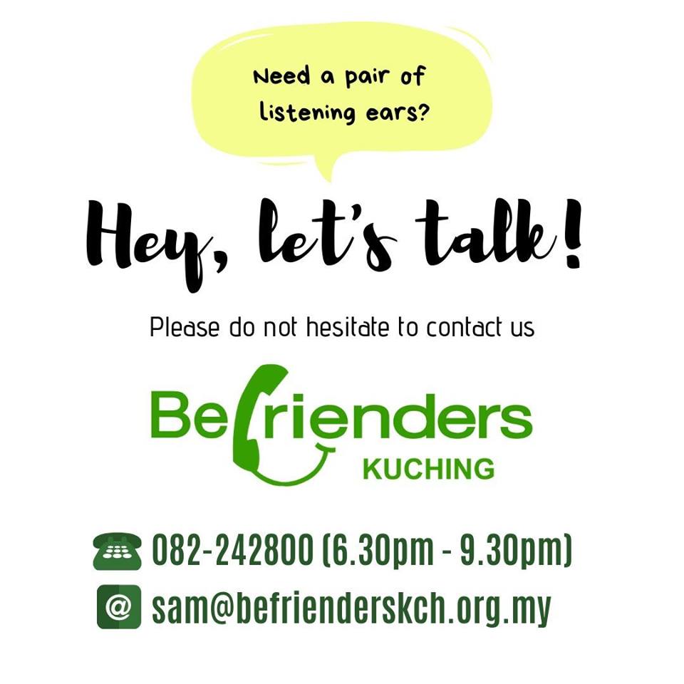 Befrienders hotline